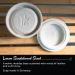 Lemon Sandalwood Shaving Soap with Ceramic Bowl | Premium Lathering Shaving Soap for Men | International Shipping - Buy Online on GoSupps.com