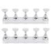 Fegtrtyoa 2X Magnetic Acrylic Manicure Tools Nail Practice Hand Nail Exercises Pedestal Nail Supplies Nail Tips Display Stand