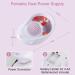 Electric Nail Soaking Bowl - Vibration Spa Manicure Bath with 7 Modes | Pink Nail Care for Salon & Home - Buy Online on GoSupps.com