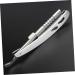 Beaupretty Foldable Razor Holder - Stainless Steel Manual Barber Razor Stand | Rustproof Metal Razor Bracket for Hairdressers - Buy Online on GoSupps.com