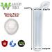 W Gallery 100 Clear 98mm Pop Top Joints Smell-Proof Pre-Roll Blunt Container Holder Vial for RAW Cones - BPA-Free Plastic Tubes - Fits 98 Special, 84mm, 83mm, 80mm Cones - Buy Online on GoSupps.com
