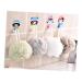 NOLITOY 4pcs Bath Sponge Sponges Bath Pouf Shower Ball Mesh Pouf Shower Sponge Bath Ball Tub Large