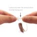 Double Layer Hearing Aid Amplifier Domes Set (7mm/9mm/12mm * 12 Packs) for Open Fit RITE - Includes Carry Case - Buy Online on GoSupps.com