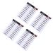 Balacoo 4pcs Eyebrow Stickers Makeup Stickers Imitation Eyebrows Eyebrow Tool Applique Water Proof 3d