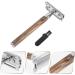 Lurrose Safety Razor Set - Double-Sided Beard Cutter & Mustache Trimmer | International Shipping - Buy Online on GoSupps.com