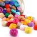 Habbi 100 Colors Needle Felting Wool - DIY Craft Materials for Spinning and Blending - Buy Online on GoSupps.com