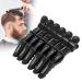 6 Non-Slip Black Crocodile Hair Clips - Perfect for Hairdressing Salons & Hairstyles | Unique Claw Sectioning Brooch - Buy Online on GoSupps.com