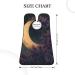 Moon Pattern Beard Bib Apron - Non-Stick Hair Catcher for Men | Perfect Shaving Gift | One Size Black - Buy Online on GoSupps.com