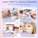 Enjuvie Magnetic Eyelashes Magnetic Eyelashes with Applicator 2024 New Magnetic Lashes with Applicator Reusable Glueless Double Sided Magnetic Eyelashes Natural Look (EM02) - Buy Online on GoSupps.com