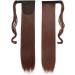 S-noilite 23 Straight Wrap Around Ponytail Clip in Hair Extension - Dark Auburn (58cm) Long Popluar Style - 23 Inch - Buy Online on GoSupps.com