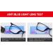 KDOQ TR90 Light Frame Square Blue Light Blocking Glasses Anti Blue Ray Computer Eyewear for Men & Women in Matte Black - Buy Online on GoSupps.com