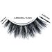 Cuckoo 303 3D Faux Mink Lashes - Handmade Dramatic Korea PBT Fiber False Lashes (3 Pairs) - Buy Online on GoSupps.com