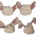 Protective Cover for Artificial Breasts | Cotton Bag for Mastectomy Silicone Breasts | Breathable Size L Breast Prosthesis Envelope - Buy Online on GoSupps.com