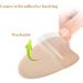 WOOXDYUK 3 Pairs Midfoot & Forefoot Cushions for Women - Anti-Slip Shoe Pads Bale Cushions Heel Support in 3 Colors - Perfect for Open Toe Shoes - Buy Online on GoSupps.com