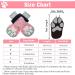 Pupeck Anti-Slip Dog Socks - 2 Pairs Adjustable Straps for Paw Protection | Summer Traction Control for Hardwood Floors - Pink - Buy Online on GoSupps.com