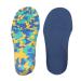 Weryffe children orthoses insole type legs arch support shoes pillows children feet valgus correction flat foot foot care (blue 32 34)