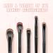 PLABBDPL Eye Makeup Brushes 6 Pieces Eye Shadow Brushes Kit Eyelined Diffined Eye Brushes Eyeshadow Blending Eyebrows - Buy Online on GoSupps.com
