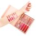 Zhiaek 12-Piece Matte Liquid Lipstick Set - Waterproof Long-Lasting Nude Gloss Gifts - Buy Online on GoSupps.com