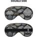 SSIMOO Pebble Stone Eye Mask | Soft Breathable Sleep Eye Patch for Women | Perfect for Travel & Relaxation - Buy Online on GoSupps.com