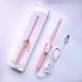 Yuehuam Tourmaline Ceramic Curling Wand 9mm Thin Curling Wand Straight Barrel Hair Curling Iron Wand for Loose Waves Long and Short Hair - Buy Online on GoSupps.com
