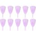 Menstrual Cup for Women - Silicone Reusable Hygiene Collector | 10pcs Pink Personal Care Tool - Eco-Friendly & Comfortable - Buy Online on GoSupps.com