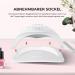 150W UV LED Nail Dryer Lamp - Infrared Sensor LCD Display 10/30/60/99S Timer for Gel Nails - Buy Online on GoSupps.com
