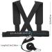 Weight Bearing Shoulder Strap & Resistance Bands | Adjustable Padded Fitness Harness for Effective Workout & Tire Pulling - Buy Online on GoSupps.com