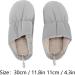 Electrically Heated Slippers - USB Heating Plush Shoes for Ultimate Warmth at Home - Non-Slip Gray Design - Buy Online on GoSupps.com
