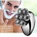 5 in 1 Head Shaver for Bald Men - 7D Waterproof Electric Razor & Trimmer (Golden) - Rechargeable & Multi-Functional - Buy Online on GoSupps.com
