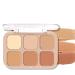  Kixolazr Concealer palette cream concealer palette | 6-color face contouring palette | Delicate and natural beauty supplies for parties evenings out shopping - Buy Online on GoSupps.com