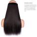 PARXITN Secret Hair Extensions 50 cm Long Invisible Wire Hair Extensions Secret Hair Extensions Silky Straight Synthetic Hairpieces Fish Line 1 Piece Hair for Women Dark Brown - Buy Online on GoSupps.com
