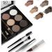 Healeved 1 Set Eyebrow Powder Set Natural Eyebrow Powder Eyebrow Cosmetics Accessory Abs - Buy Online on GoSupps.com