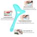 RYAOLFLY Winged Eyeliner Stencil - Reusable Silicone Eye Makeup Assistant Tool in Blue | Multi-Purpose Eye Makeup Aid for Perfect Eyeliner Wings - Buy Online on GoSupps.com