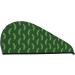 Cute & Funny Cucumber Microfiber Hair Towel - Super Absorbent Coral Velvet Wrap for Long Curly Thick Hair - Quick Dry for Women - Buy Online on GoSupps.com