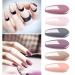 Vishine Gel Nail Polish Starter Kit - 6 Colors Set with LED UV Lamp and Manicure Tools - Buy Online on GoSupps.com