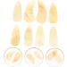 POPETPOP 8pcs Guzheng nails acoustic guitar pick ox horn pick Guzheng Nail Covers mandolin picks Guzheng Finger Picks ukulele pick Fingertip Covers finger guard horns trumpet child 2.7X1.2X0.1CM Yellow - Buy Online on GoSupps.com