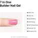 MAYCHAO Gel Nail Polish Clearly Pink Builder Nail Gel 15ml Clear Pink Builder Strengthener Gel Polish Clear Color Hard Gel Builder Extension Base Rhinestone Nail Glue Gel in a Bottle 27 - Buy Online on GoSupps.com