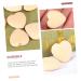 Ibasenice 50 Peach Herz Wooden Pearls for Bracelet Making | Unfinished Valentine Love Spacer Beads 2x2cm - Buy Online on GoSupps.com