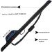 Lixada 63 Portable Fishing Rod Bag - Protective Case & Organizer in Blue - Buy Online on GoSupps.com