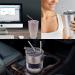 IHUIXINHE Tumbler Replacement Lid - Spill Proof & Splash Resistant - Straw Friendly - Double Hole 30 oz - Buy Online on GoSupps.com