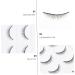 FRCOLOR 3 Pairs Short Eyelash Eyelashes Extension Fiber Makeup Eyelashes Artificial Eyelashes Wispy Eyelashes Women Lashes Thick Eyelash 6d Accessories Artificial Fiber Cross - Buy Online on GoSupps.com