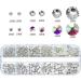 susiodeu Fingernail Flatback Rhinestones Set with Storage Box Girl Crystals Assorted Kit Manicure Nail Art DIY Handicraft - Buy Online on GoSupps.com