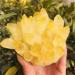 Crystal Rough Home Decoration 500-600g Phantom Quartz Crystal Cluster Specimen 1pc s