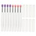 MAGICLULU 8pcs Silicone Lip Brush Eyeshadow Brush Silicone Makeup Applicator Lipstick Brush Lip Mask Applicator Eyeshadow Make up