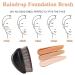 Foundation Makeup Brush - Kabuki Brush for Flawless Liquid & Powder Blending - Black - Buy Online on GoSupps.com