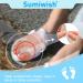 Sumiwish Hallux Toe Separator - 8x Gel Toe Separator & Silicone Stretcher for Bunion Relief - Unisex Solution for Comfort - Buy Online on GoSupps.com
