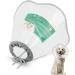 Supet Rewkrause for dogs & cats leak protection dog protective collar dog neck collar sore crane for dog cat (white m) m (neck circumference: 30-34 cm) white