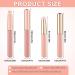 2pcs Silicone Lip Brush Set - Soft Bristle Makeup Applicator with Cap | Multi-Purpose Gloss Brush for Lipstick - Buy Online on GoSupps.com