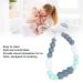 Colorful Silicone Teething Necklace: Safe and Comfortable Infant Teething Toy - Buy Online on GoSupps.com