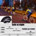 42-Piece Bicycle Rim Stickers Set | Reflective Bike Stickers for Safety | Versatile Shapes for Bikes Motorcycles Strollers & More - Buy Online on GoSupps.com